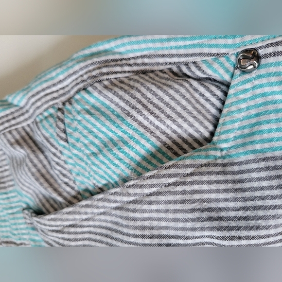 Lululemon Seersucker Men's Shorts Size 36 Blue - Picture 3 of 9